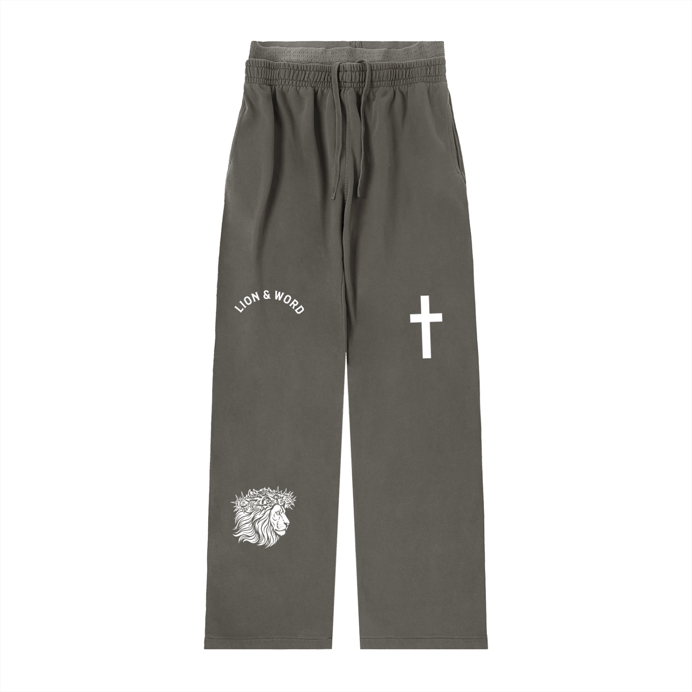 LION & WORD VINTAGE WASHED WAIST PANTS