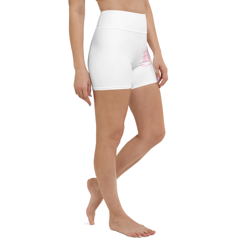 LION & WORD PINK LION YOGO SHORTS