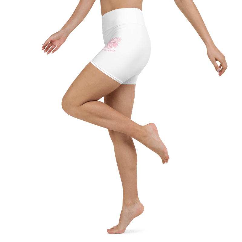 LION & WORD PINK LION YOGO SHORTS
