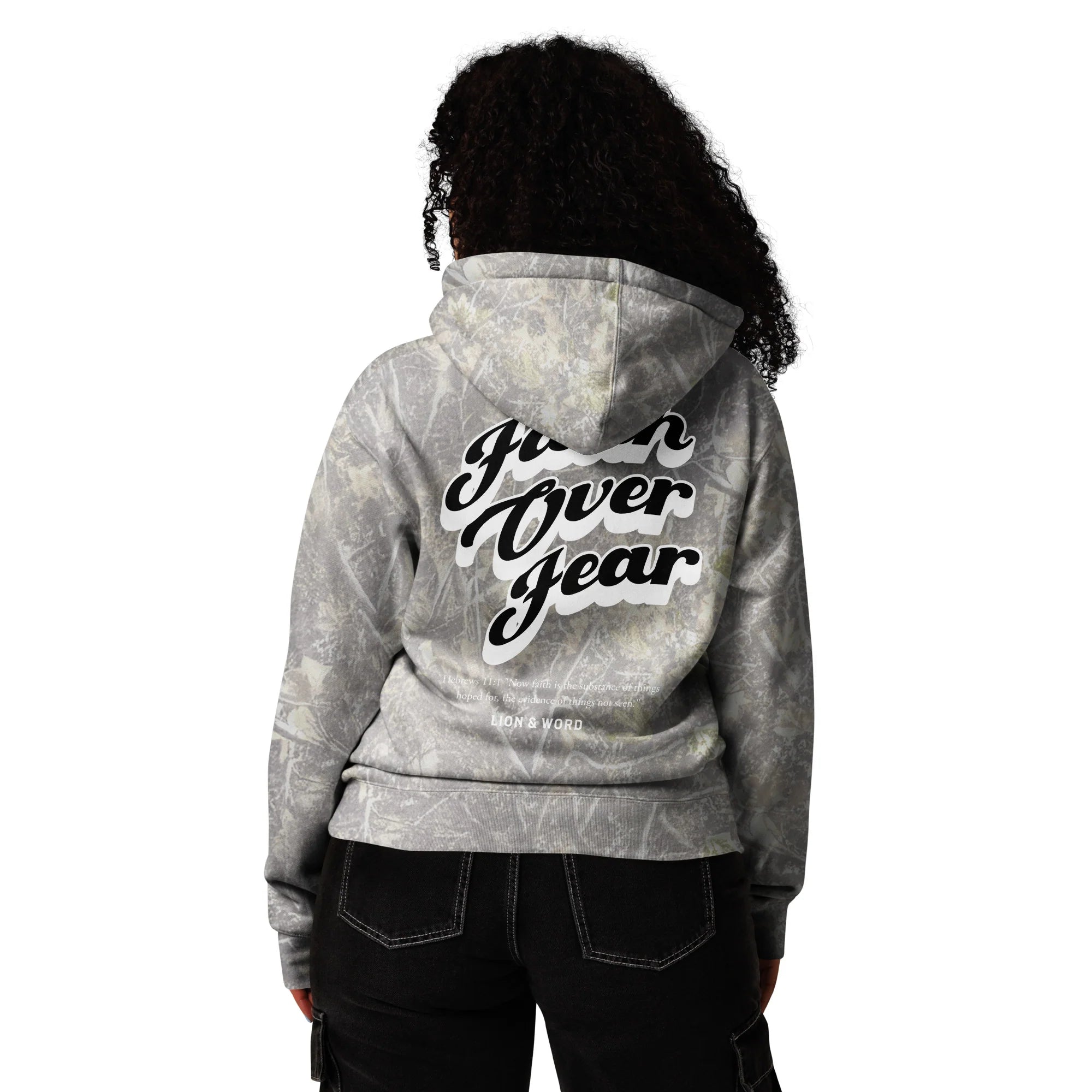 FAITH OVER FEAR HEAVYWEIGHT HOODIE