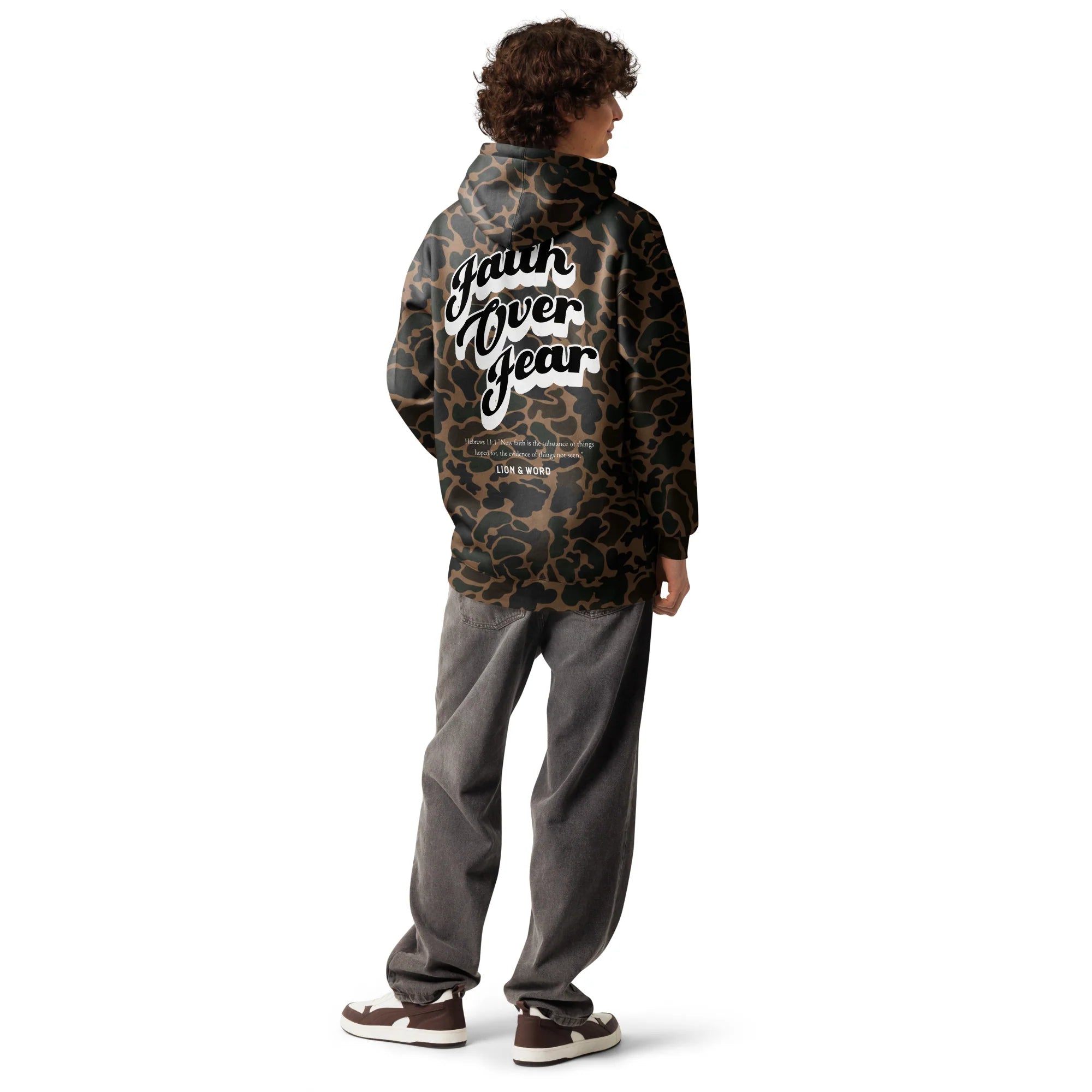 FAITH OVER FEAR HEAVYWEIGHT HOODIE