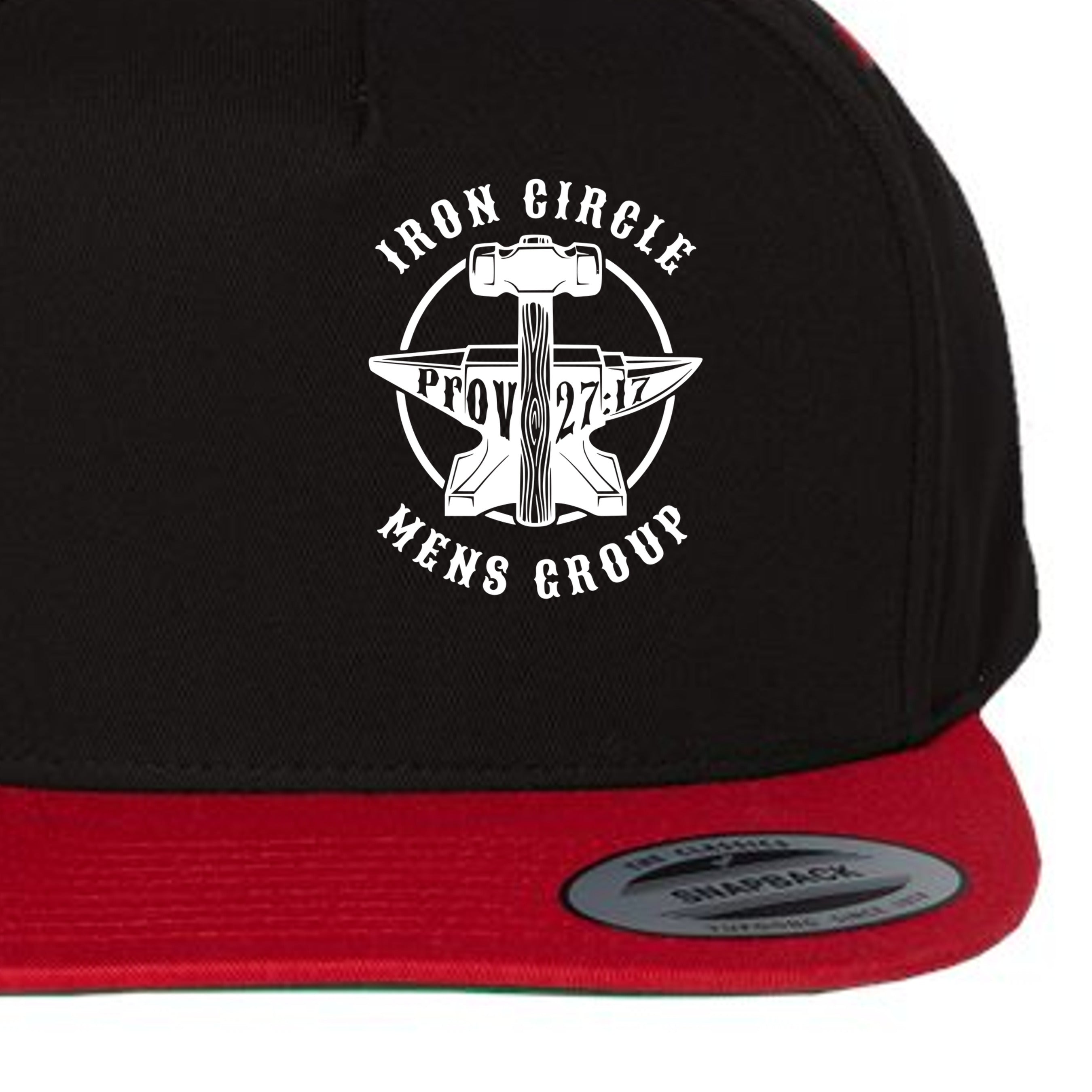 Black/ Red - Y6007 - FRONT